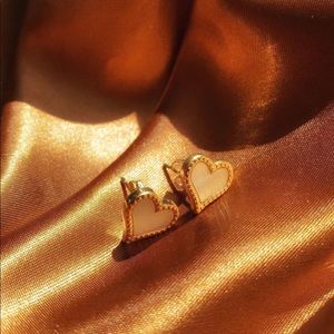 Classic Heart Stud Earrings